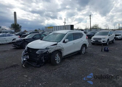 2019 Nissan Rogue Sv from USA, damaged, VIN KNMAT2MV7KP559262